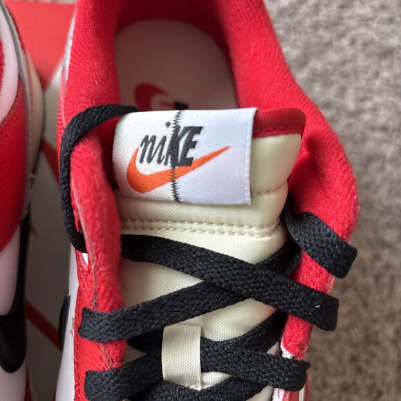 Nike Dunk Low Retro DZ2536-600 PRM Chicago Split University Red Black Men's 8 - Picture 3 of 8